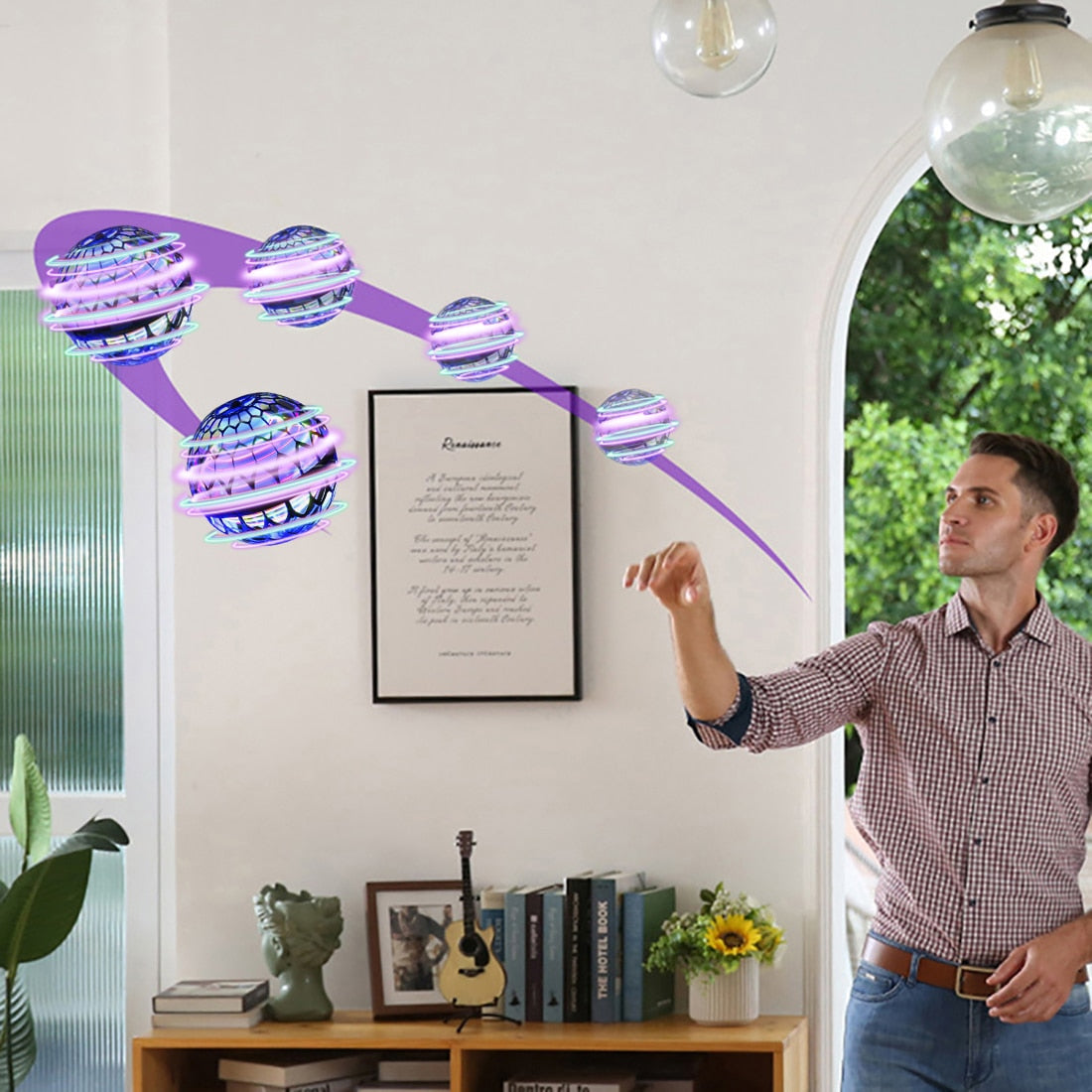 Magische Zweefbal Drone | Interactief Speelgoed voor Kinderen & Volwassenen