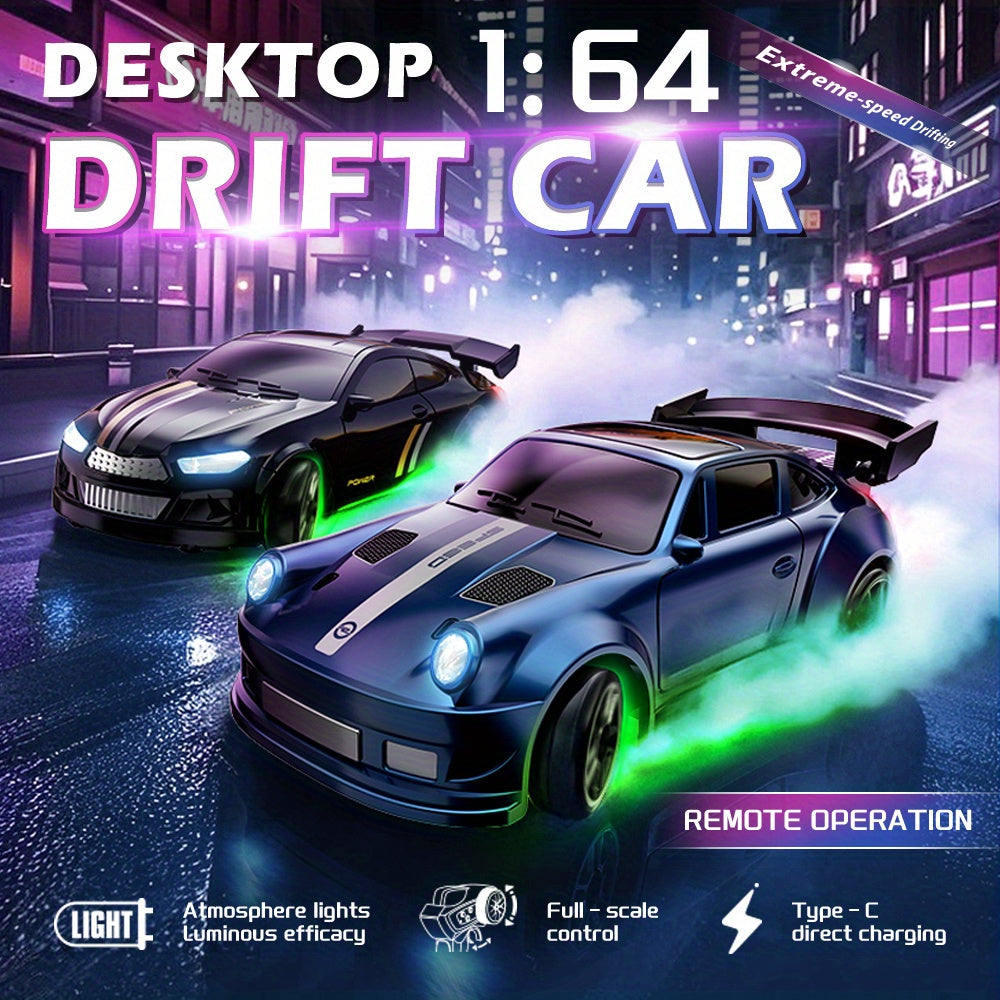 Mini RC Auto 4WD Drift | Kinderspeelgoed Cadeau 8+ Jaar