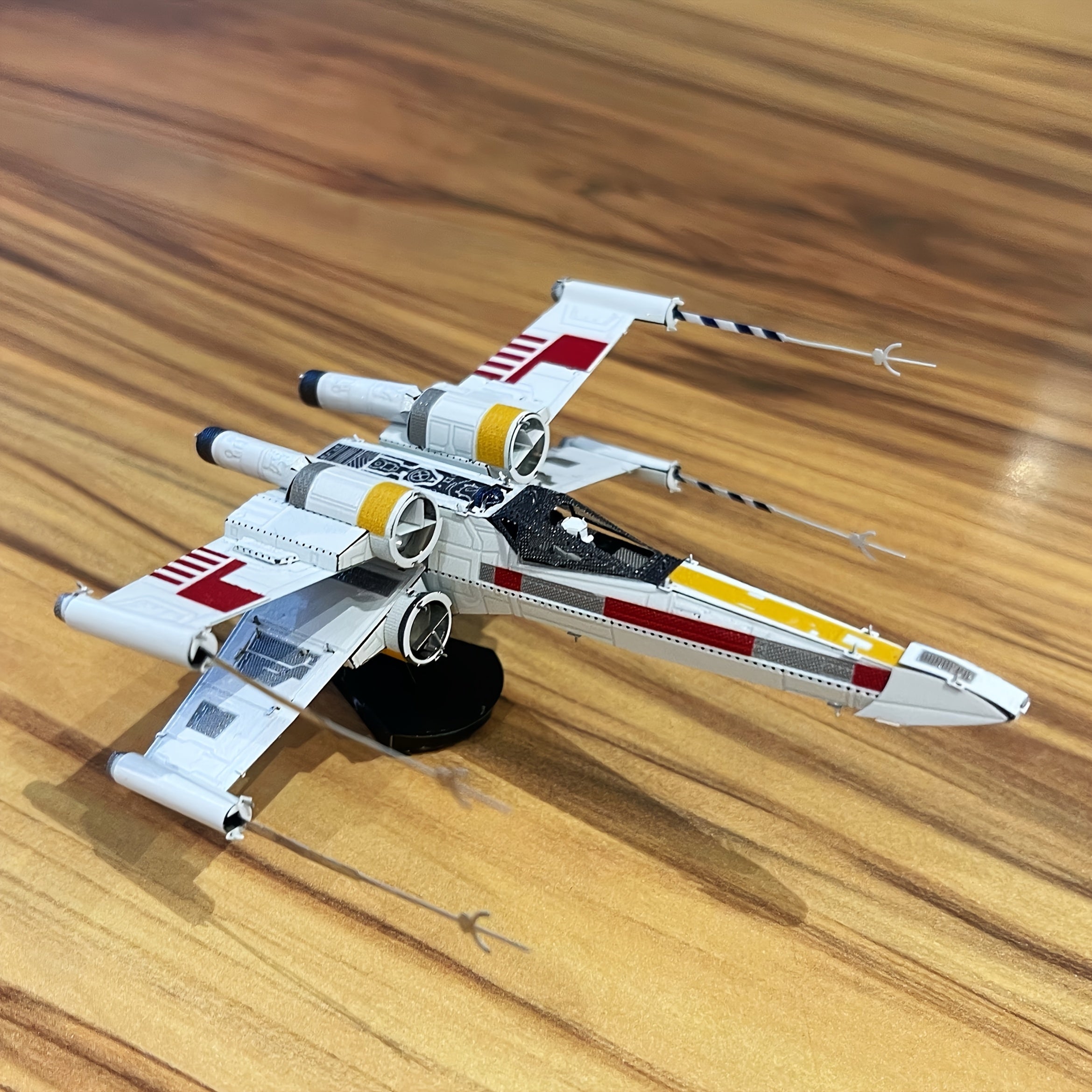 3D Metaalpuzzel X-Wing Starfighter – Moeilijke Bouwset voor Volwassenen, Educatief Cadeau voor Mannen