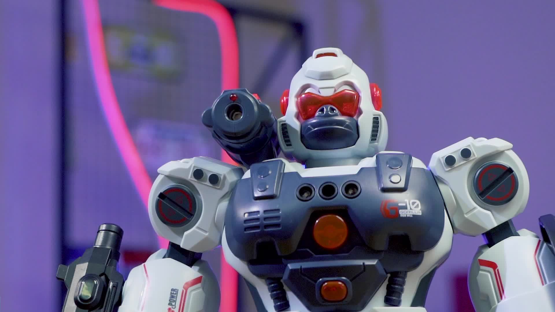 Afstandsbediende Sprayrobot met Gebaarherkenning en Programmering - Cadeau voor Kerst & Halloween