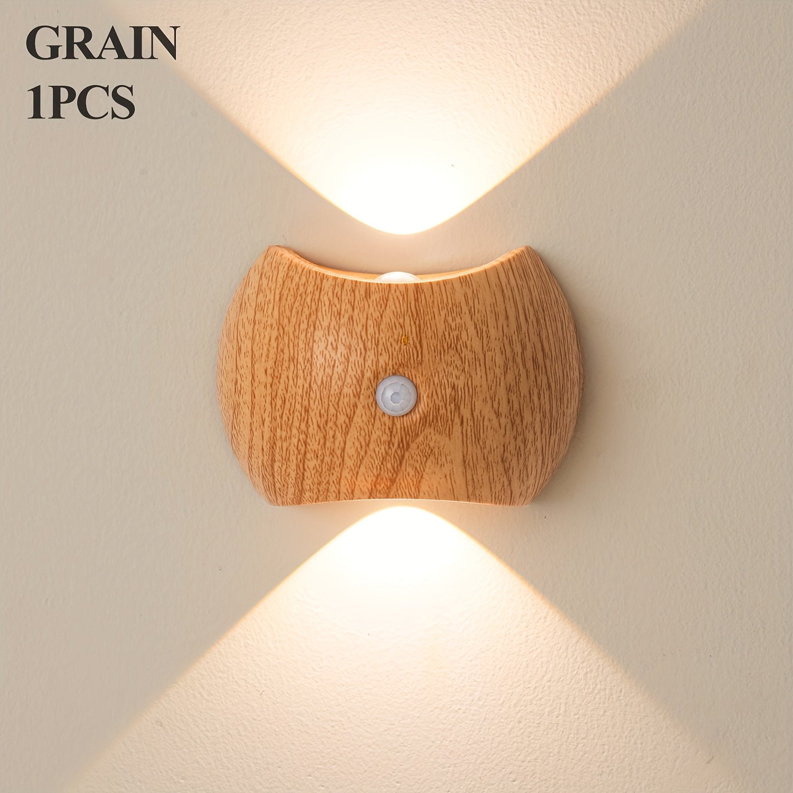 Slimme LED nachtlamp sensor | Oplaadbaar trap- & slaapkamerlamp