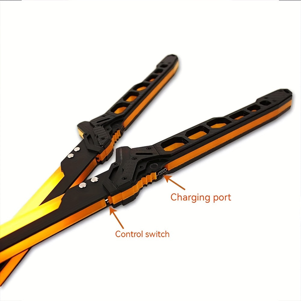 LED Samoerai Zwaard - 80cm Cyberpunk Katana Acryl met Verlichtingsfunctie - Cadeau voor Cosplay- en Animefans