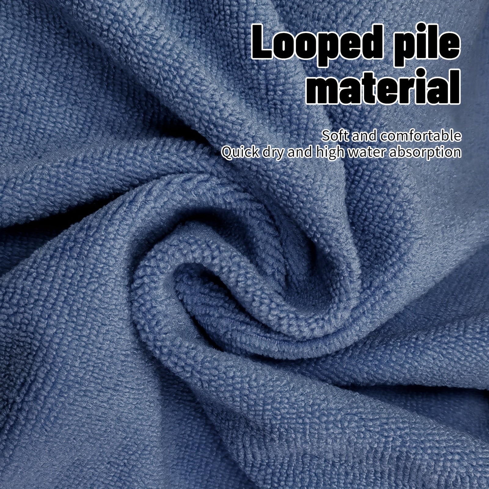 Microfiber Zwem Poncho Towel Robe met Kap | Sneldrogend, Super Absorberend, Warm en Lichtgewicht