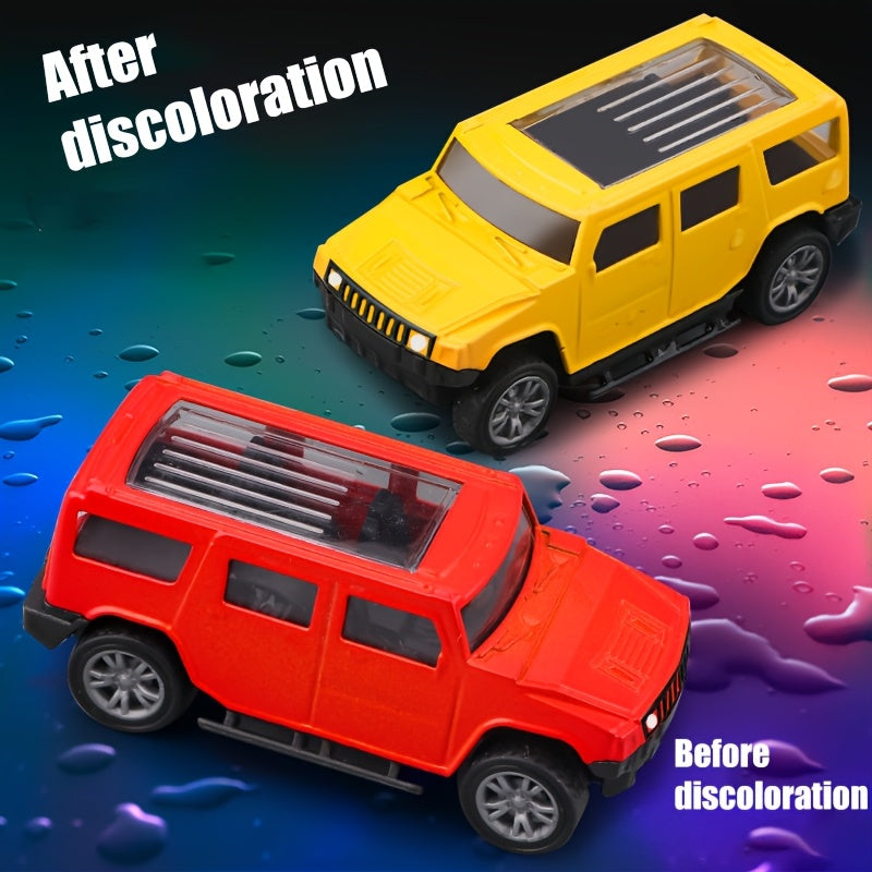 Kleurveranderende Raceauto’s Kinderen | Magisch Zinklegering Speelgoed, Warm/Koud Effect