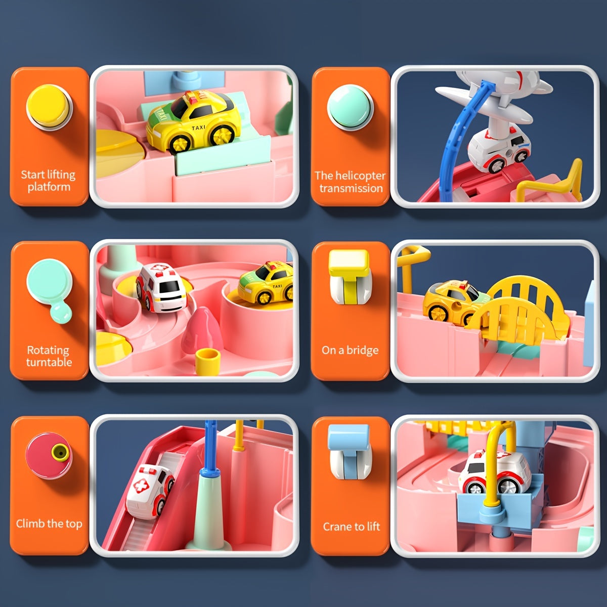 Racebaan reddingsavontuur|Autospel voor jongens en meisjes – 3+ jaar