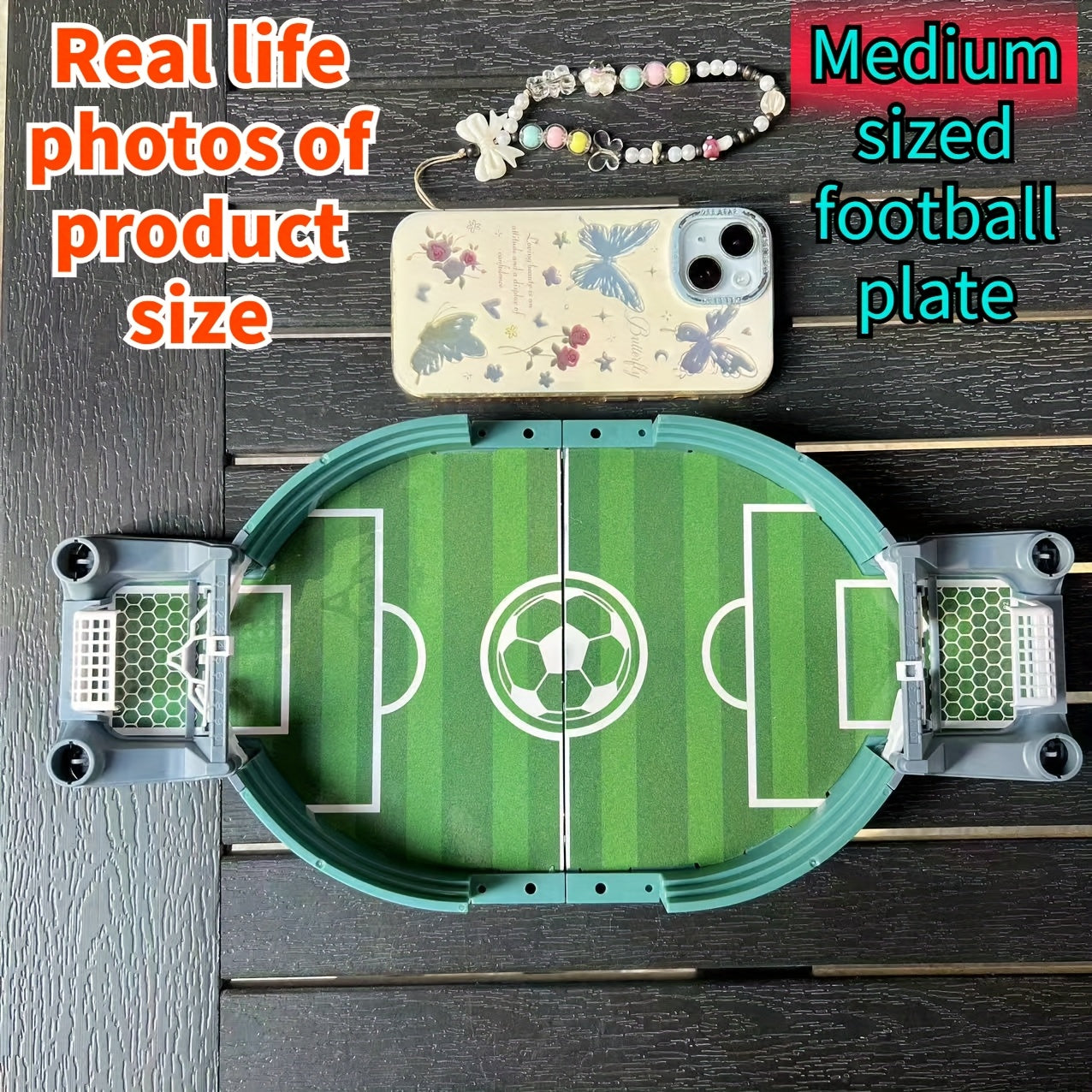 Interactieve Tafelvoetbal Speelset voor Kinderen | 2/4/6 Ballen Inclusief | Educatief Tafelspel voor 3-6 Jaar | Kerst, Halloween & Thanksgiving Cadeau