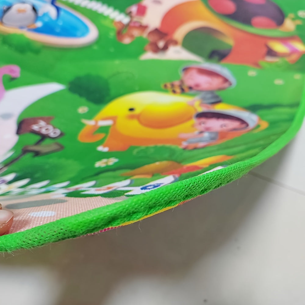 Dubbelzijdige Waterdichte Speelmat | Antislip Schuimvloer Pad met Educatieve Activiteit voor Baby's en Peuters