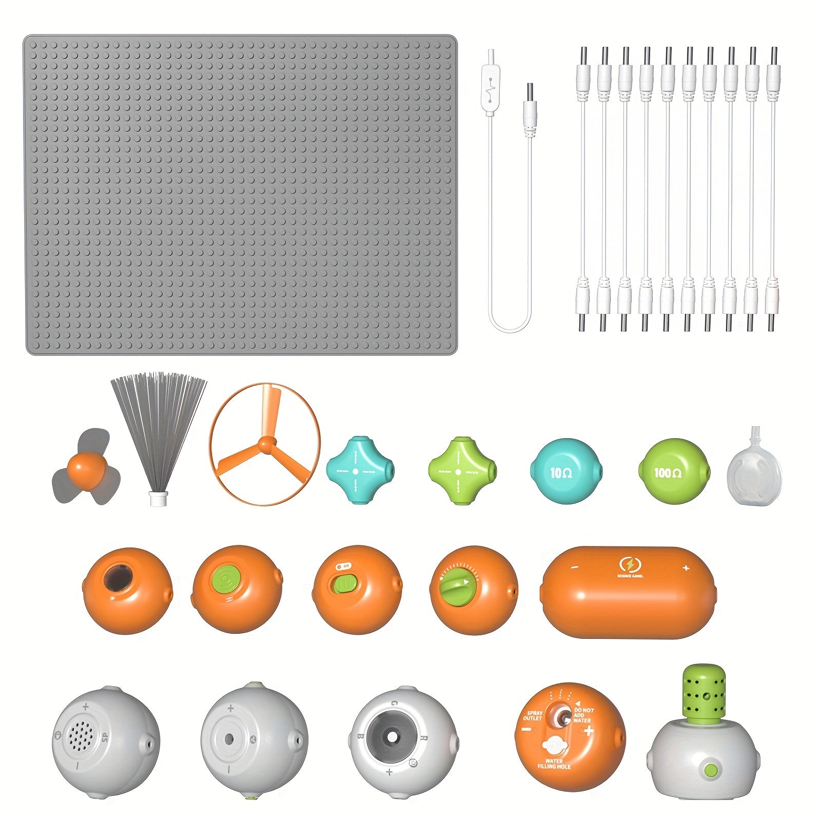 Circuit Blokken Wetenschapsspeelgoed - Elektronische Circuit Educatief Speelgoed, STEM Leren Speelgoed voor Jongens & Meisjes 6+ Jaar, Ontwikkelt STEM Vaardigheden - Perfect Cadeau voor Kinderen