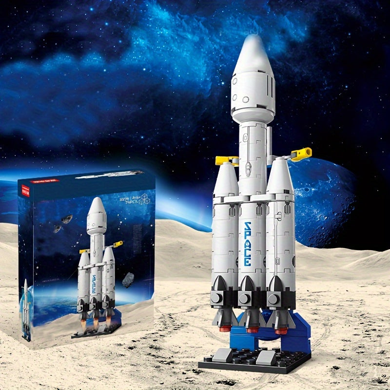 Ruimteshuttle & Raket Bouwset | Interactief Educatief Speelgoed, Perfect Cadeau voor Kerst & Halloween