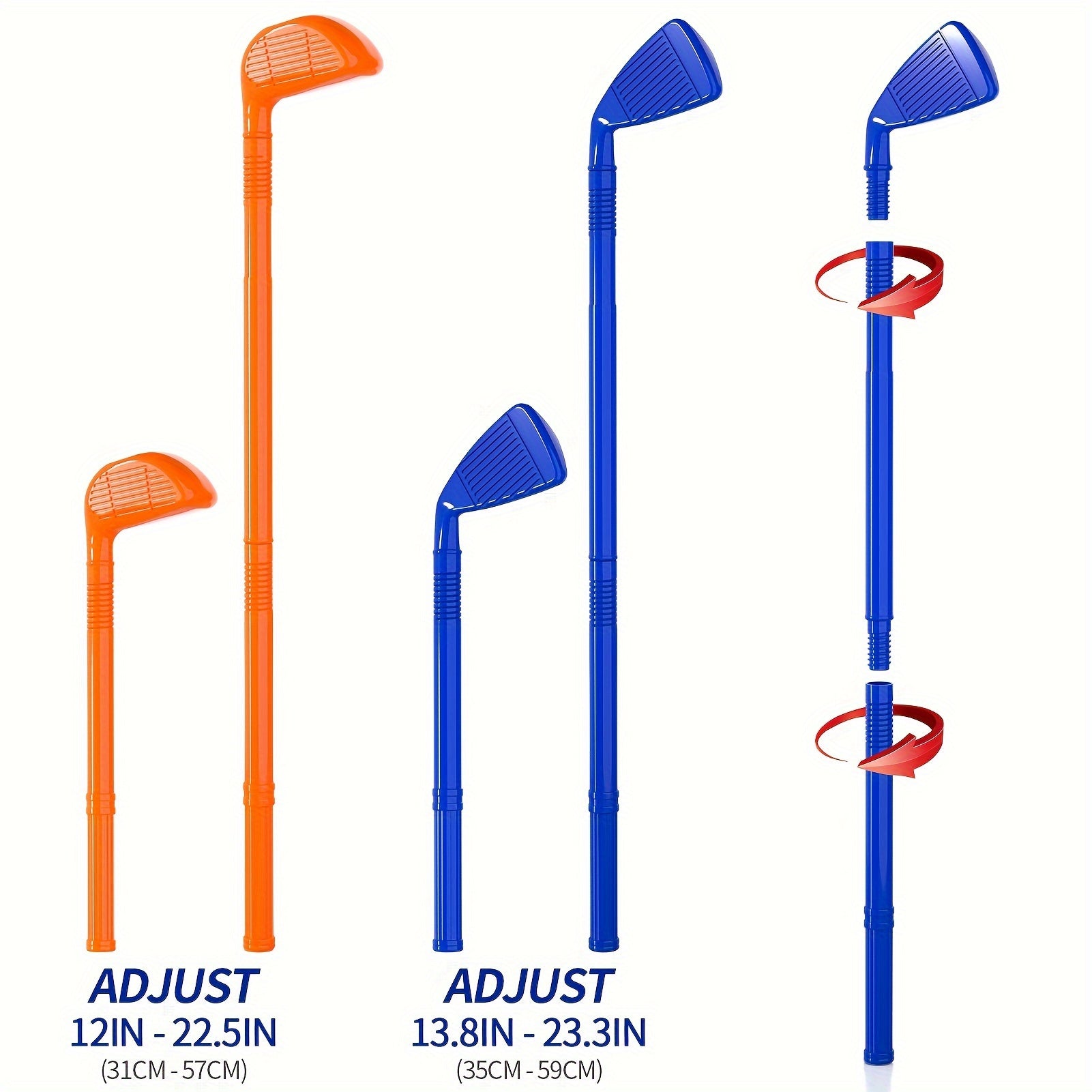 Geüpgrade Golfset voor Kinderen | Indoor en Outdoor Golf Speelgoed, Perfect Cadeau voor Jongens 4-5 Jaar, Ideaal voor Verjaardag en Kerst