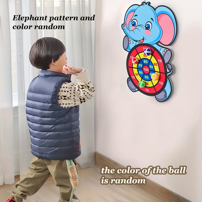 Velcro Dartbord voor Kinderen | Educatief Dieren-Thema Spel
