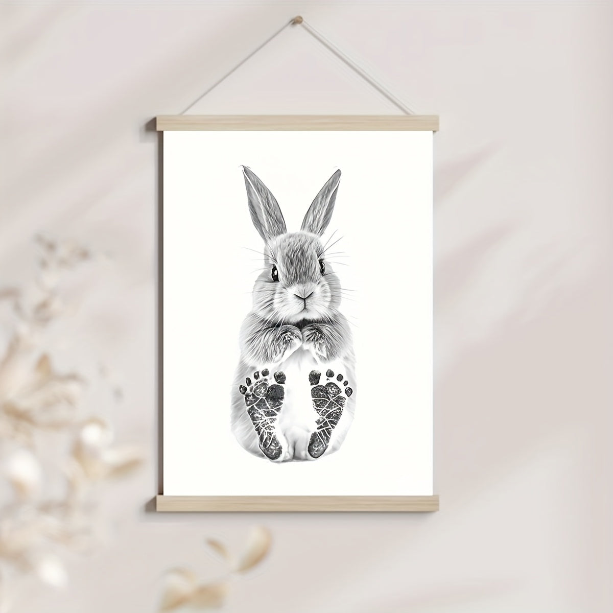 1 Set Voetafdruk Herinneringskit | DIY Baby Hand- en Voetafdruk met Fotolijst