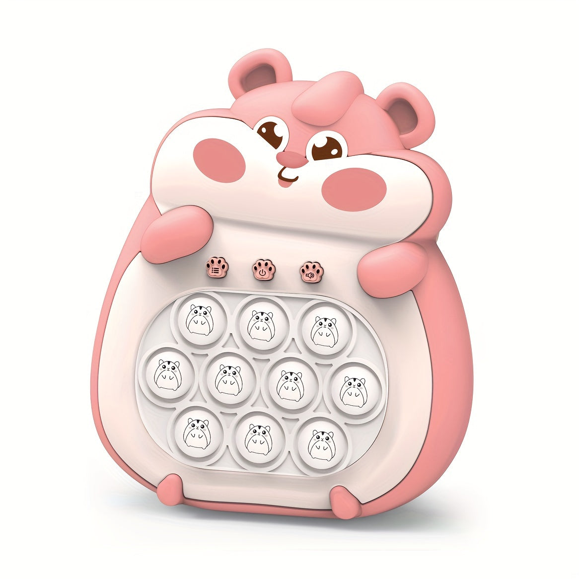 Bubble Fidget Intelligentie Speelgoed Console | 4 Modi, 999 Speelniveaus met Lichten, Snel Drukken Handheld Puzzel Voor Peuters