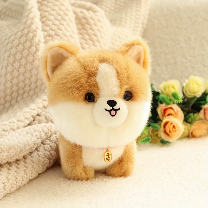 Schattige Pluche Corgi Hond Knuffel | Zacht en Knuffelig Gevulde Dierenpop