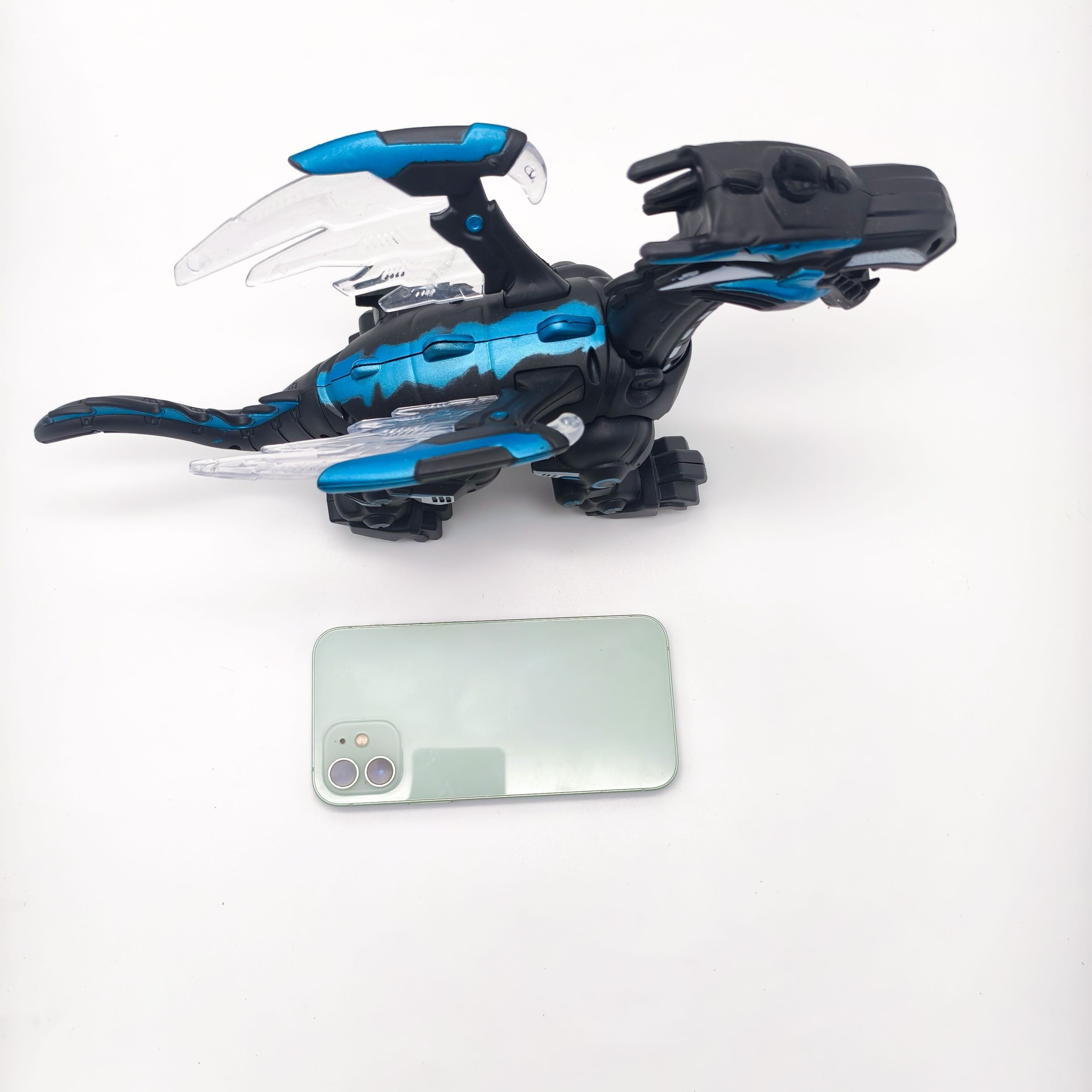 Elektrische Spray Mechanische Dinosaurus 'S Mechanische Oorlogsdraken die Vuur Kunnen Spuwen Dinosaurus Speelgoed Simulatiemodel, Perfect voor Halloween, Kerst en Verjaardag Cadeaus