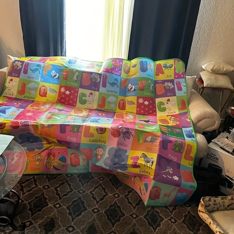 Dubbelzijdige Waterdichte Speelmat | Antislip Schuimvloer Pad met Educatieve Activiteit voor Baby's en Peuters