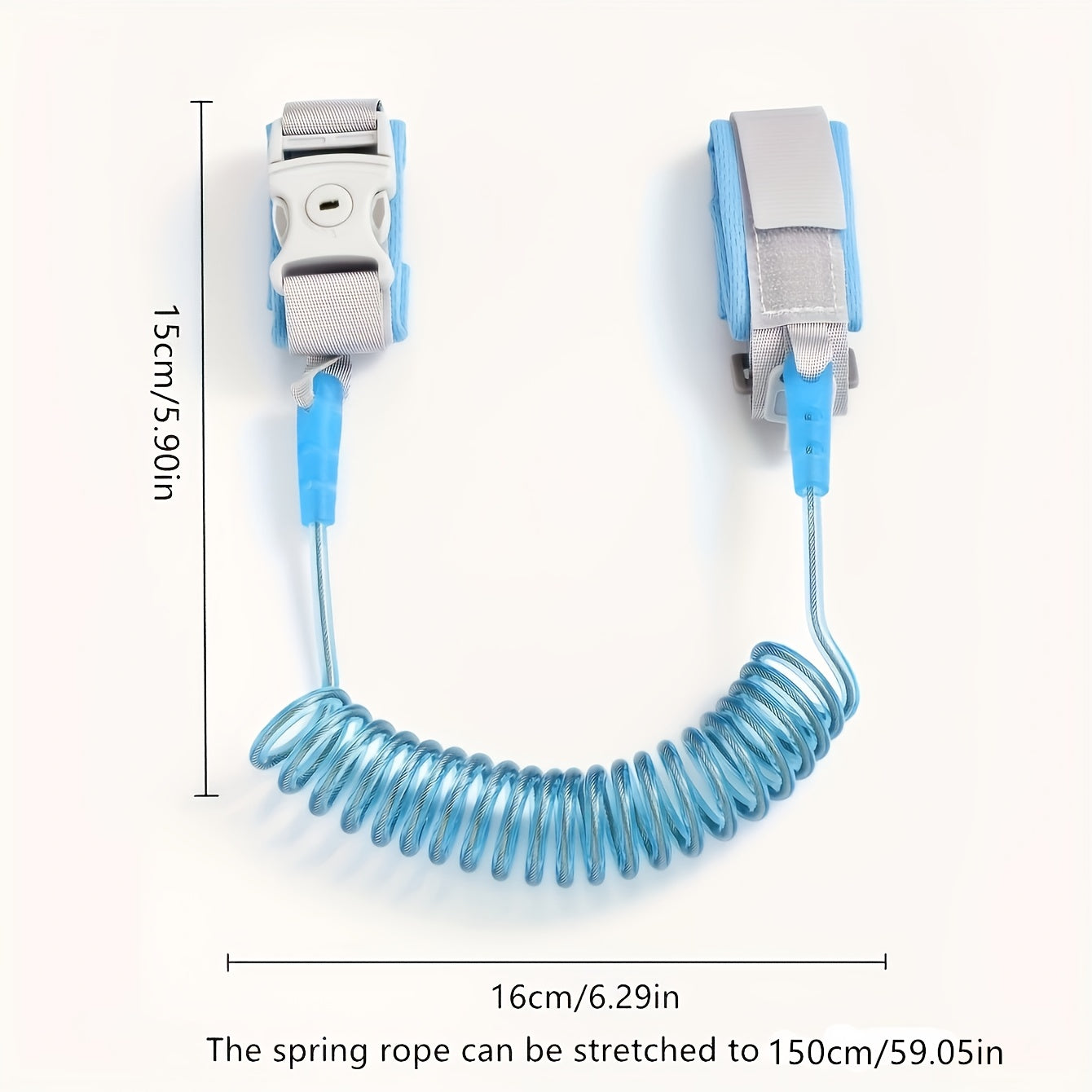 Anti-verlies baby armband | Veilig loopkoord met sleutel slot