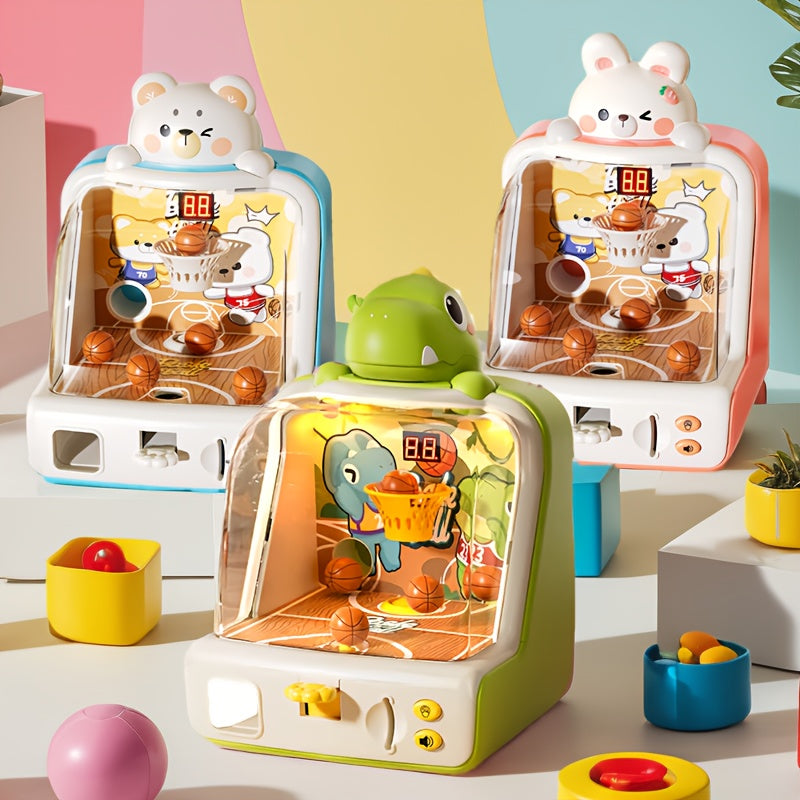 Interactief Automatisch Basketbalspel | Multiplayer Plezier, Ideaal Cadeau voor Kinderen