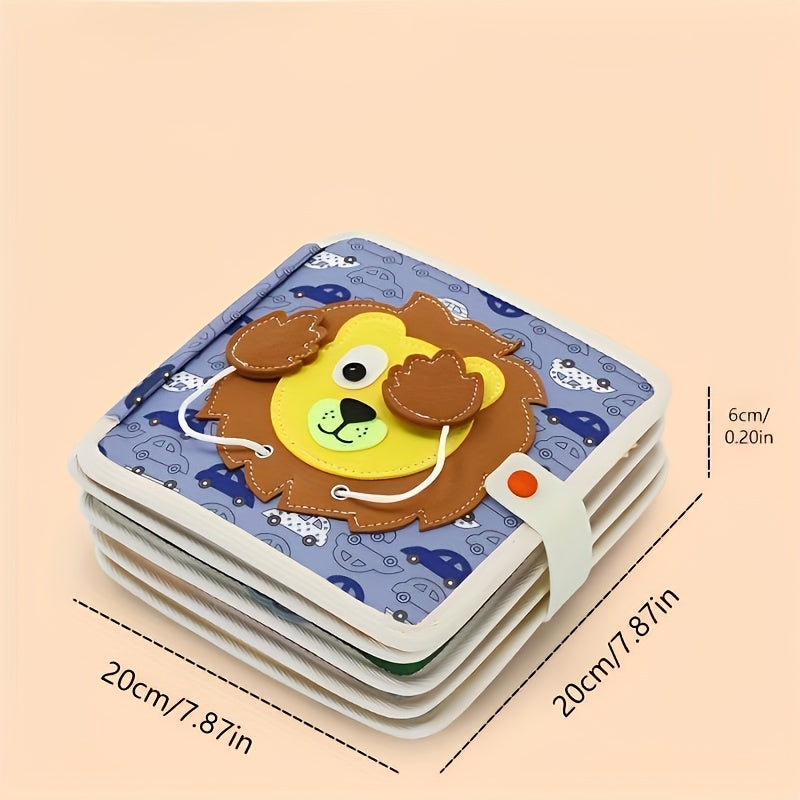 Leeuw Busy Board Boek | Educatief Activiteitenspeelgoed voor Kinderen