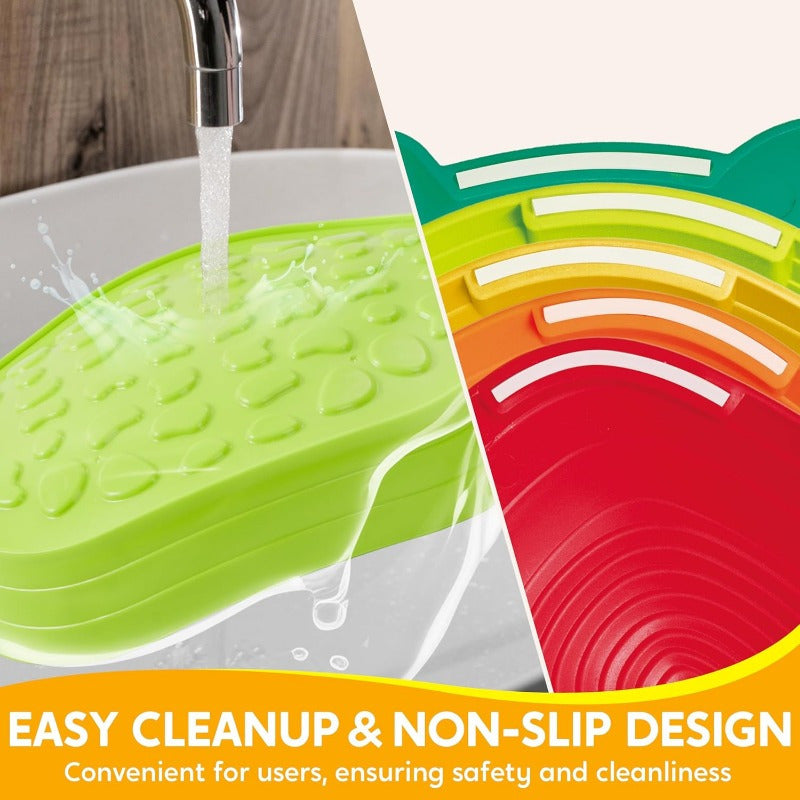 Schildpad Stapstenen Balans Parcours voor Kinderen vanaf 3 Jaar - 5 Stuks Buitenspeelgoed voor Jongens en Meisjes - Coördinatie Spel voor Binnen en Buiten