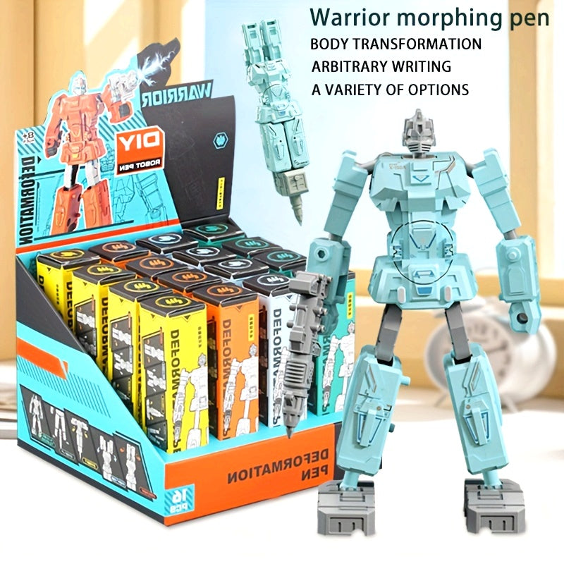 Morphing Robot Pen voor Kinderen | 2-in-1 Creatieve Pen & Speelgoed
