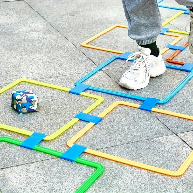 Reactie & Behendigheid Buitenspel | 20x Springballen Sensorisch Set