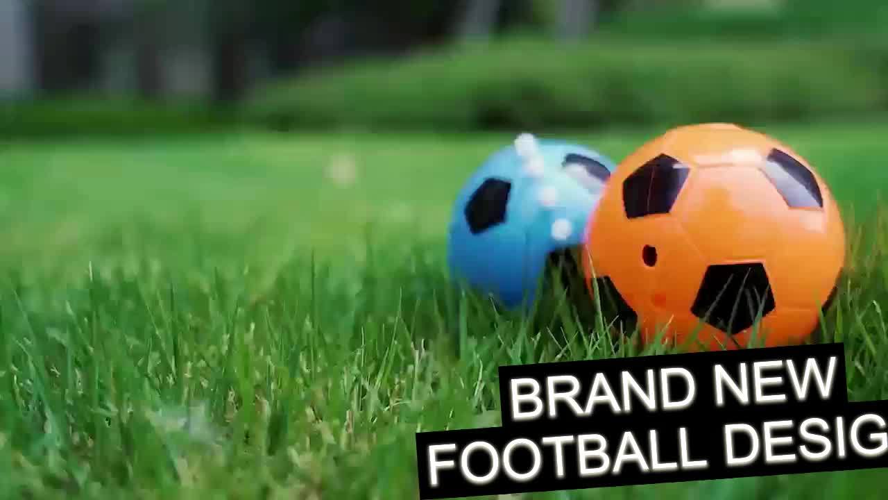 LED Verlichte Muzikale Gyroscoop in Voetbalstijl | Knipperende Toupie Lichtgevende Muzikale Toupie Speelgoed voor Kinderen