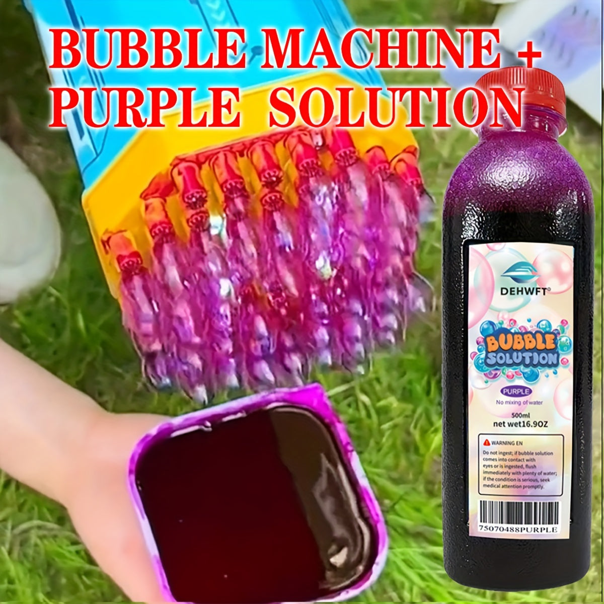 Bazooka Bellenblaaspistool - Interactief Speelgoed met Grote Bellen - Perfect voor Feestjes, Buiten Spelletjes, Halloween & Kerst