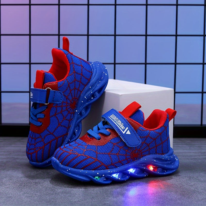 Glow-in-the-Dark Sneakers | Met Zaklamp & Antislip Zool – Voor Kinderen 1-6 Jaar