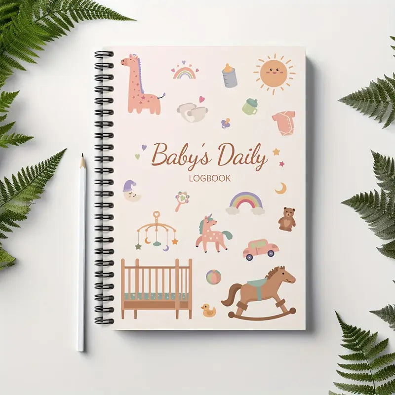 Baby Zorg Planner | Perfect Cadeau voor Nieuwe Moeders, Volg de Routine & Groei van je Baby
