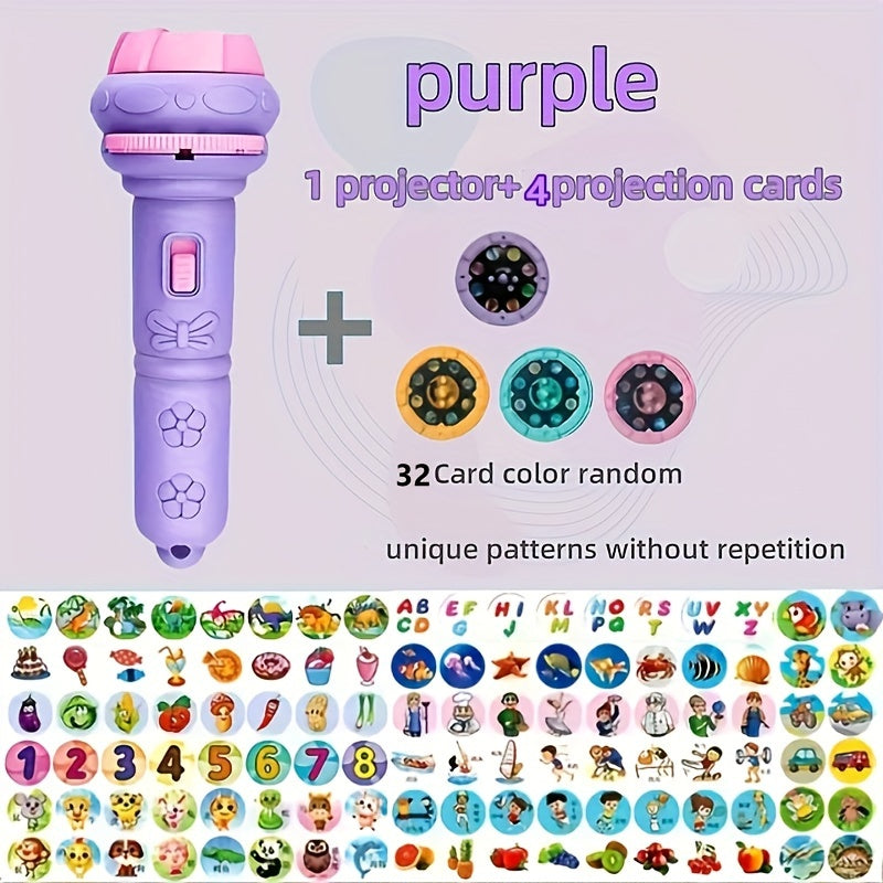 Zaklamp Projector met 32 Patronen | Educatief Speelgoed met Licht