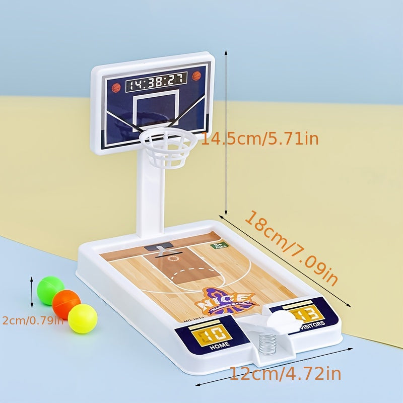 Mini Basketbal Katapult | Vinger Schietmachine | Interactief Speelgoed voor Kinderen & Ouders