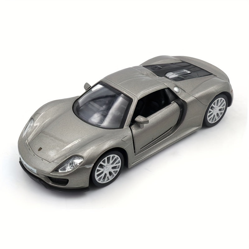 Porsche 918 Spyder speelgoedauto 1:36 - Leuk voor kinderen en perfect als verjaardagsgeschenk.