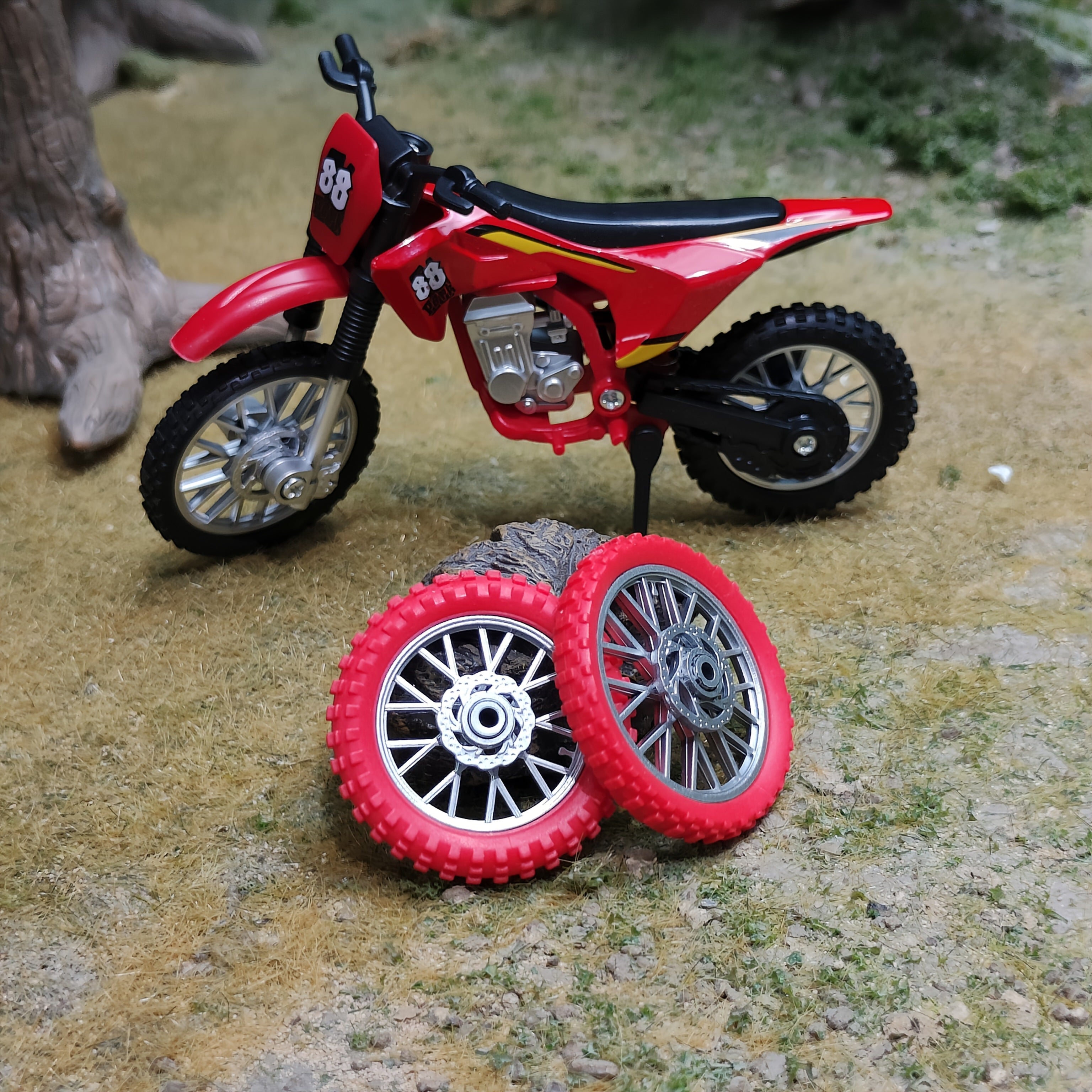 Modelmotor van Metaal – Stoer Speelgoed voor Jongens, Decoratie of Verzamelobject, Perfect Cadeau voor Kerst & Verjaardag