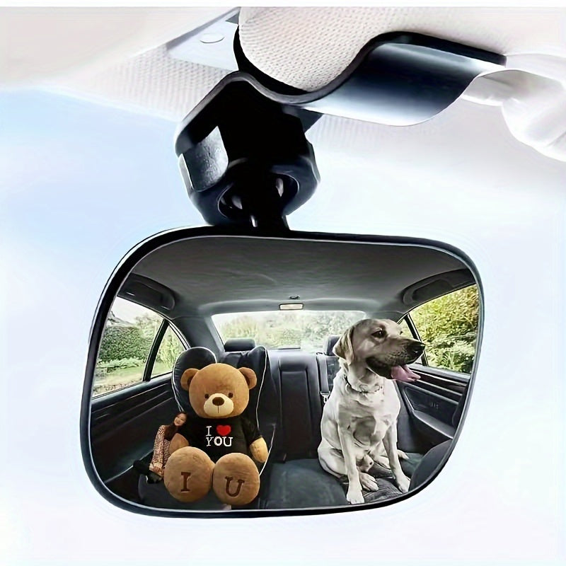 RÊtroviseur convexe grand angle | Miroir de siège arrière rÊglable avec vision claire, accessoire intÊrieur automobile pour conduite en toute sÊcuritÊ