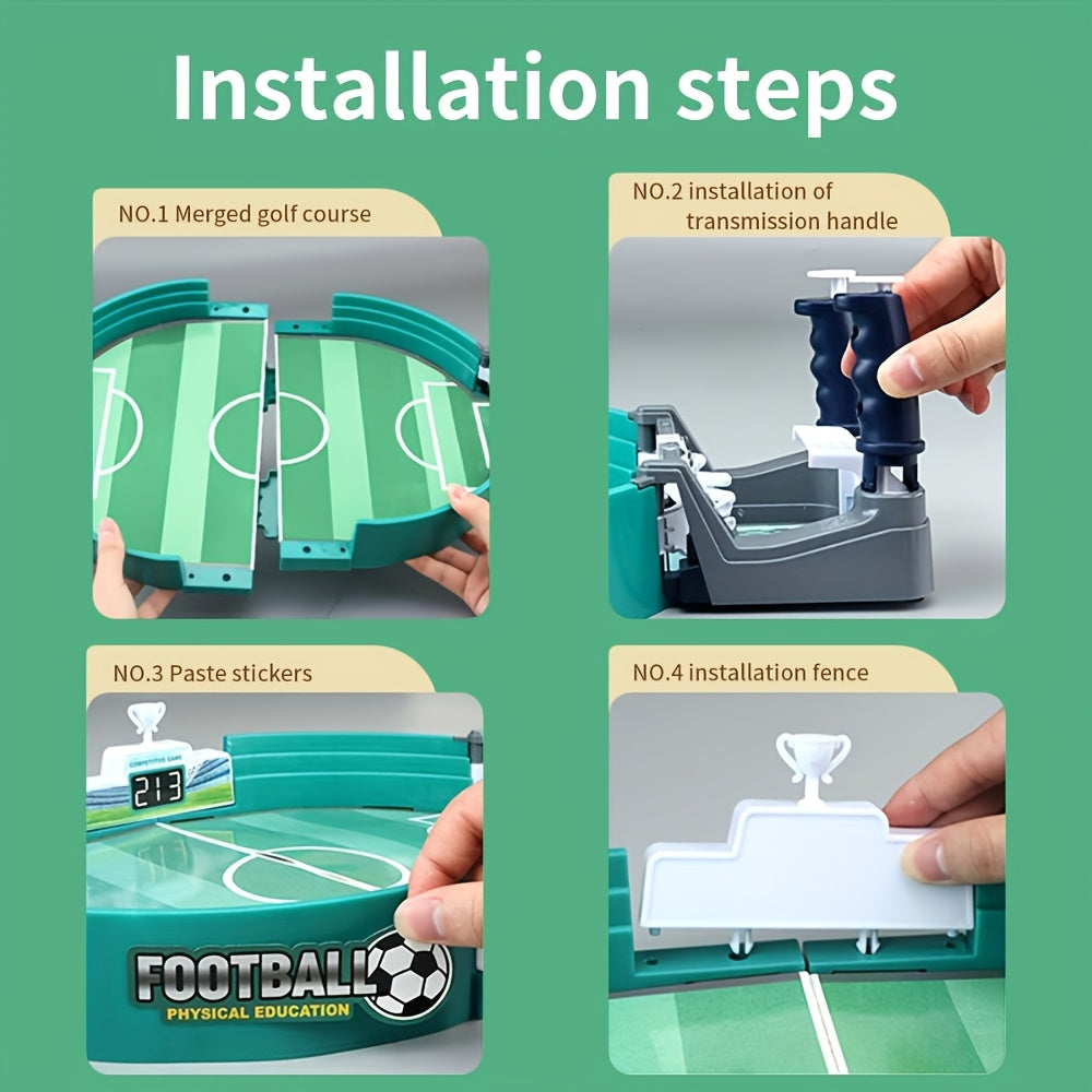 Interactief Tafelvoetbalspel voor Kinderen met 2/4/6 Ballen – Educatief Sport Speelgoed 3-6 Jaar