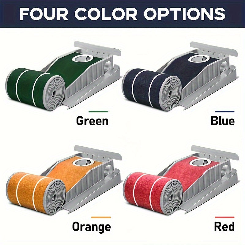 Mini Golf Putting Mat | Compacte Mat met Balterugkeer, Indoor/Outdoor Golf Accessoire