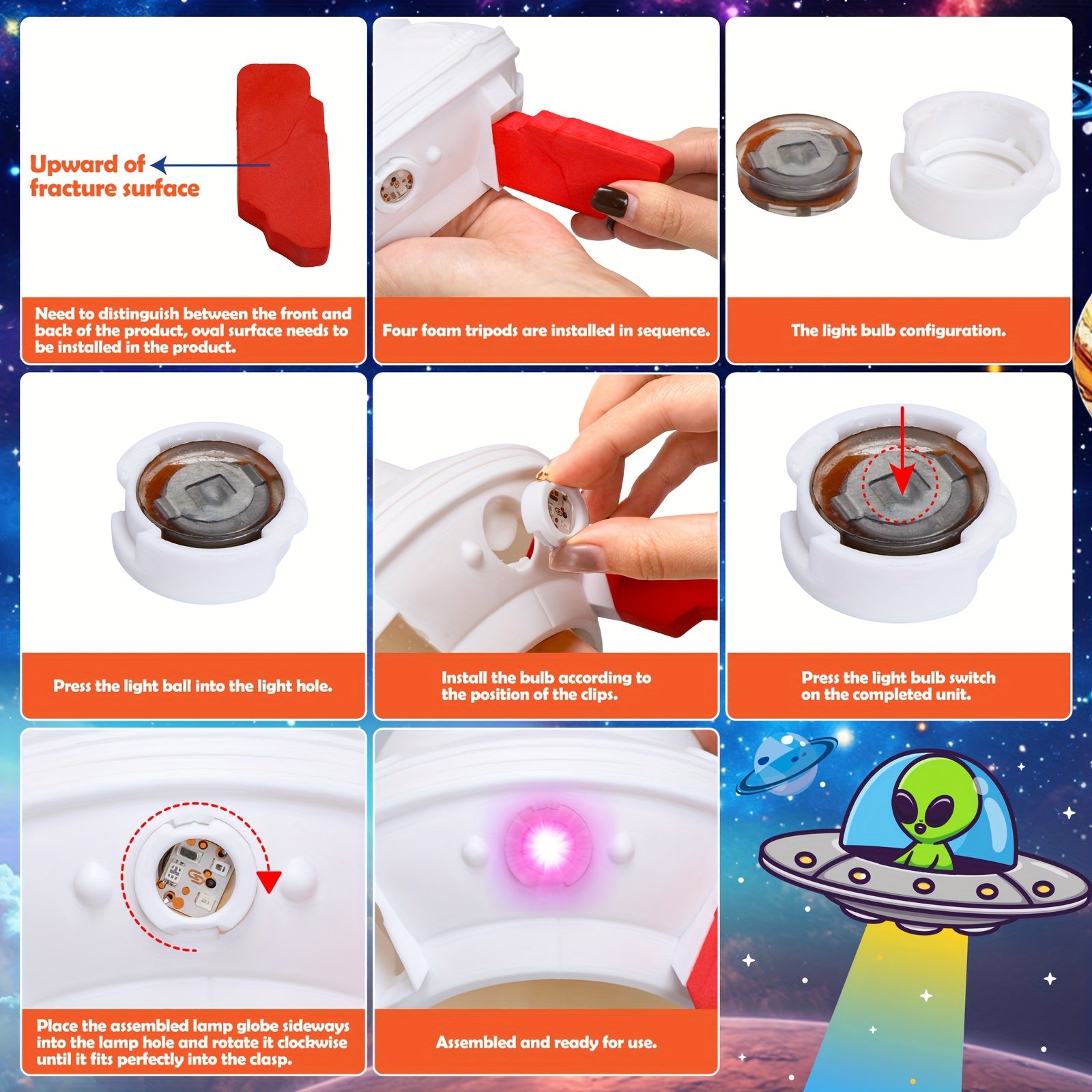 Skirfy UFO Watersproeier – Verlicht Buitenspeelgoed met Rotatie voor Kinderen van 3–8 Jaar