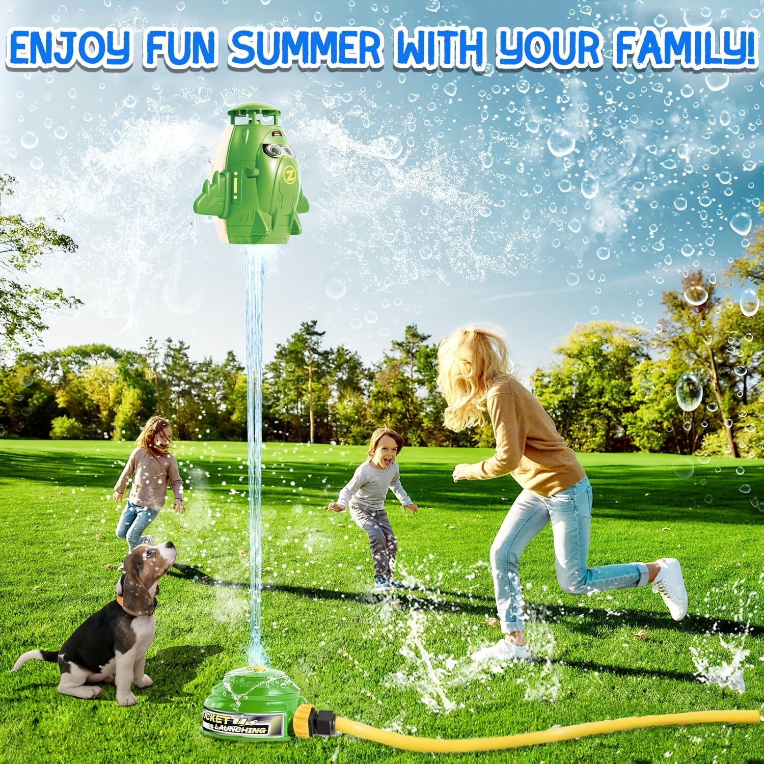 Sprinkler Speelgoed voor Kinderen – Interactief Buitenspeelgoed met Verstelbare Nozzle