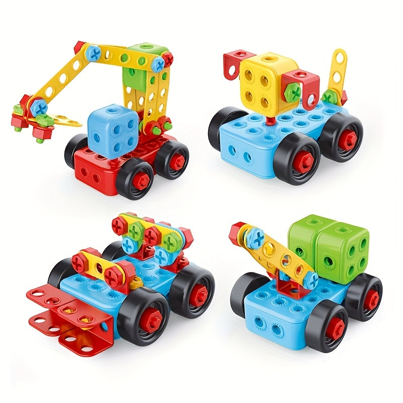 287-delige Schroefbouwset | Boor & Blokken – DIY Speelgoed 3+ Jaar
