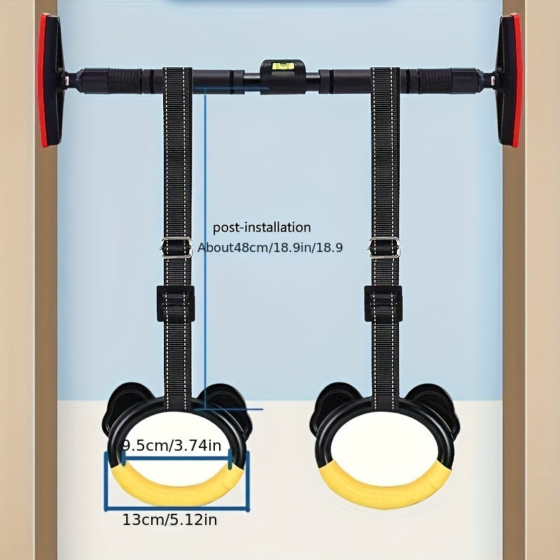 Fitness Ophangringen voor Binnen | Geen Stang Nodig | Thuis Sporten Zonder Compromis