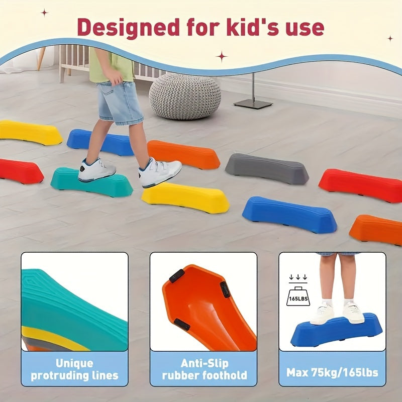 Balans Stapstenen | Evenwichtsspel voor Binnen & Buiten