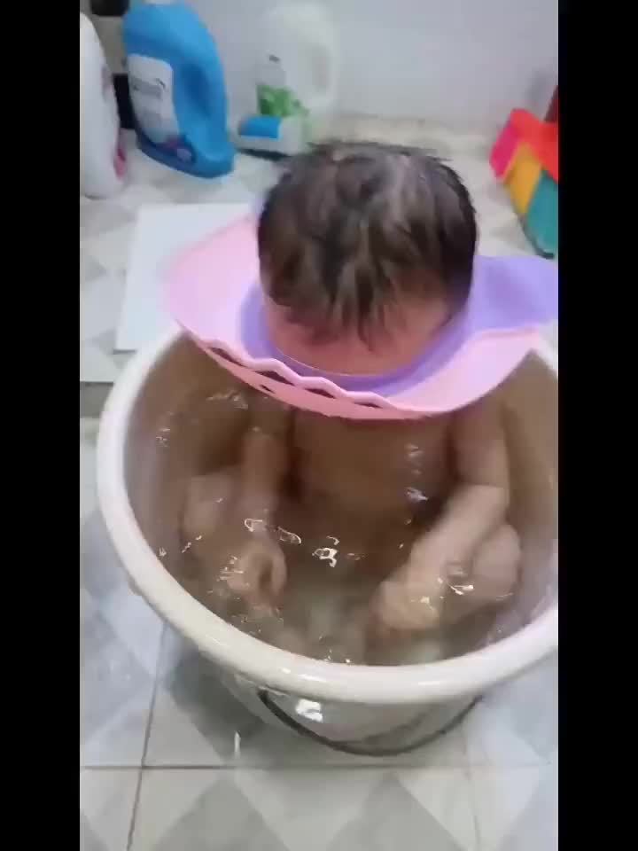 Verstelbare Douchemuts Kind | Beschermt Oren en Ogen met Dierlijk Ontwerp