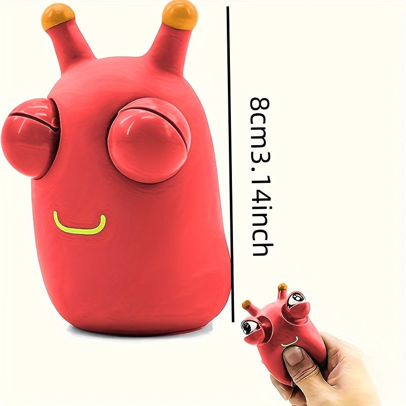 Kleurrijke Rups Squeeze Speelgoed | Leuk Pop-Up Fidget Speelgoed (3-6 Jaar) | Ideaal voor Feestjes & Cadeaus