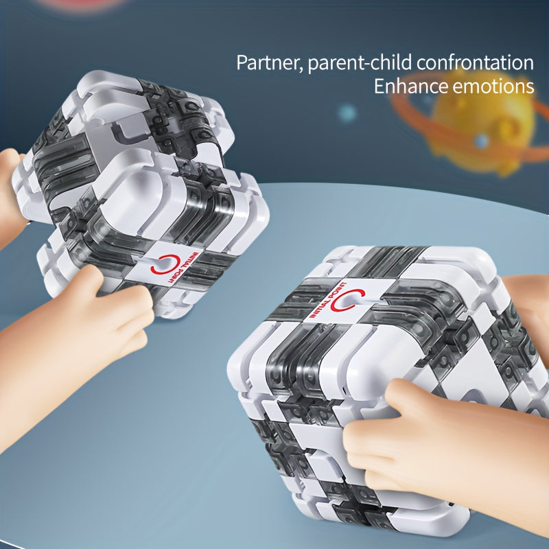 Puzzel Doolhof Kubus | 3D Magische Doolhof Breinbreker, Educatief Speelgoed voor Kinderen & Volwassenen, Uitdagend Spel en Kerstcadeau