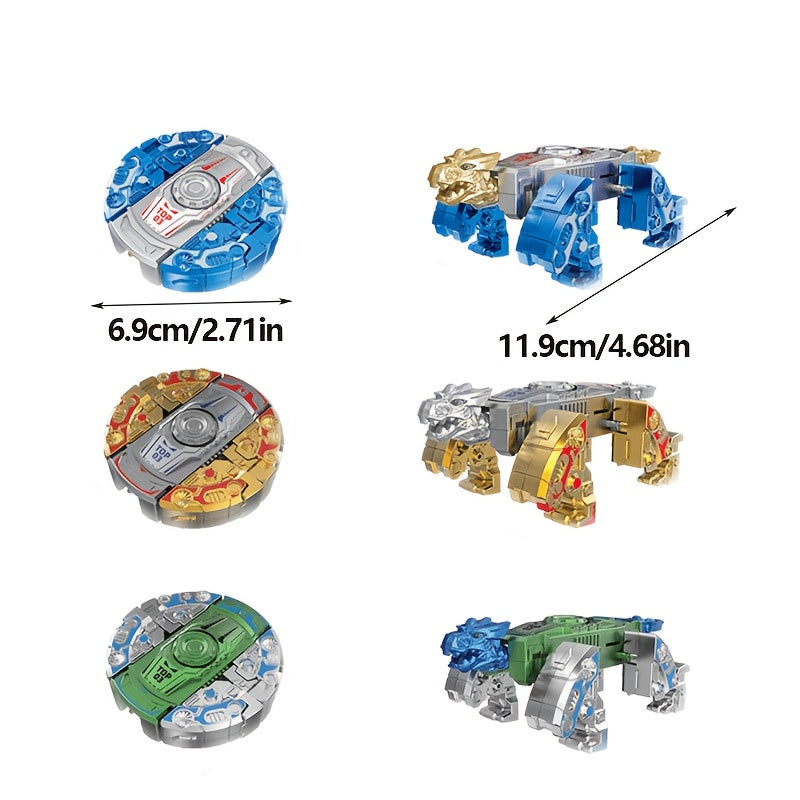 Dino fidget spinner robot | 3-in-1 transformeerbaar speelgoed