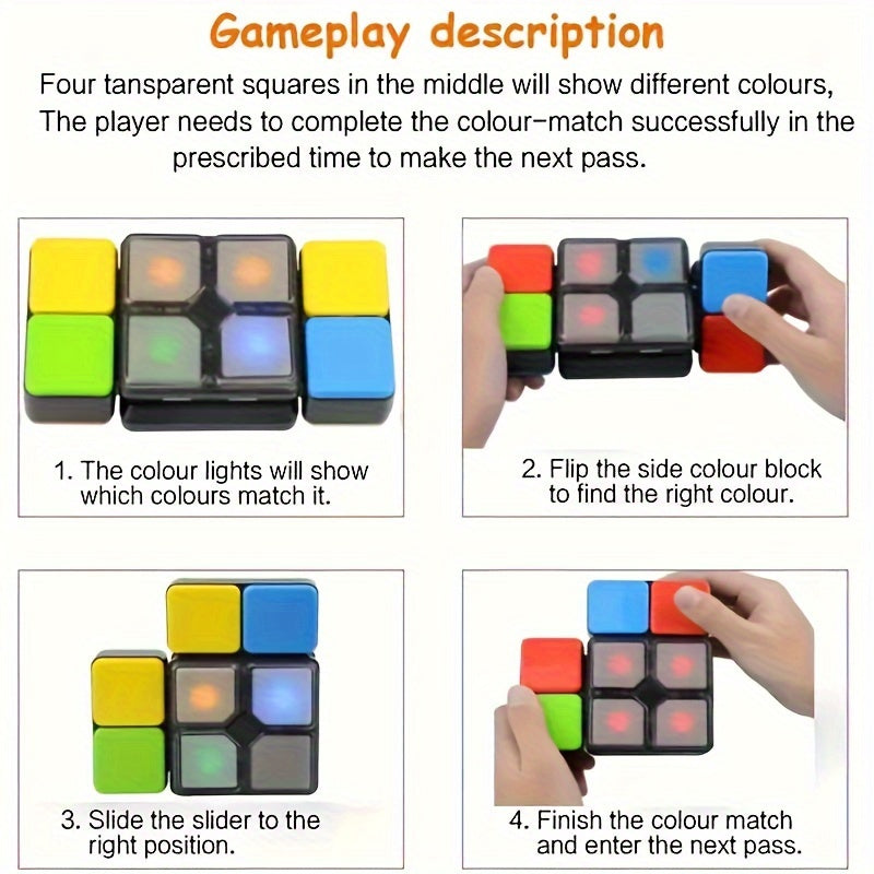 Slimme Elektrische Hexahedron | Licht & Muziek | Educatief Pretend Play Speelgoed