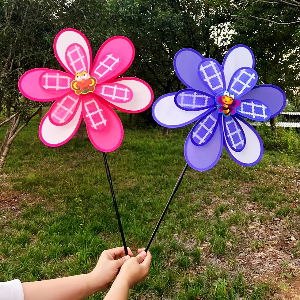 Windmolentjes Insecten-Thema | Dubbel-Laags Speelgoed voor Tuin & Decoratie