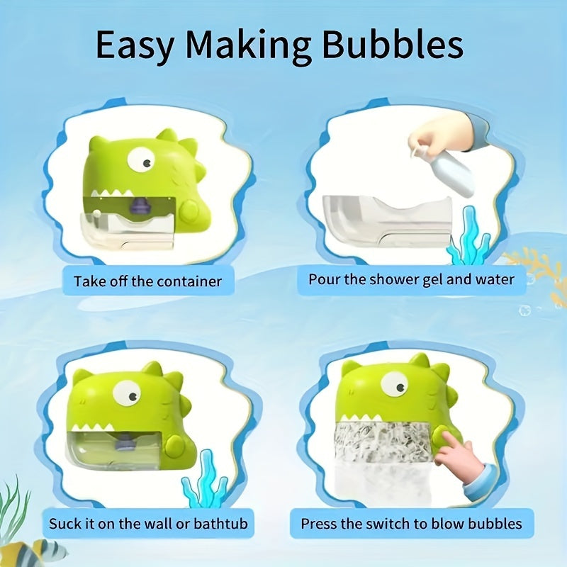 Dinosaurus Bubble Bath Speelgoed | Automatische Muziek & Stille Werking | Leuk Bad Speelgoed voor Kinderen | Perfect Cadeau voor Verjaardag & Feestdagen