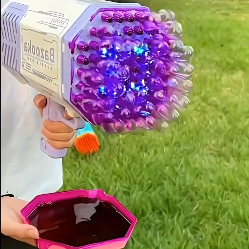 Bazooka Bellenblaaspistool - Interactief Speelgoed met Grote Bellen - Perfect voor Feestjes, Buiten Spelletjes, Halloween & Kerst